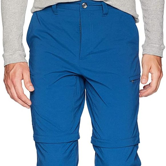 Bundle " 3 x $20" Solstice Men's NWT Stretch Convertible Blue Pants - Picture 6 of 9